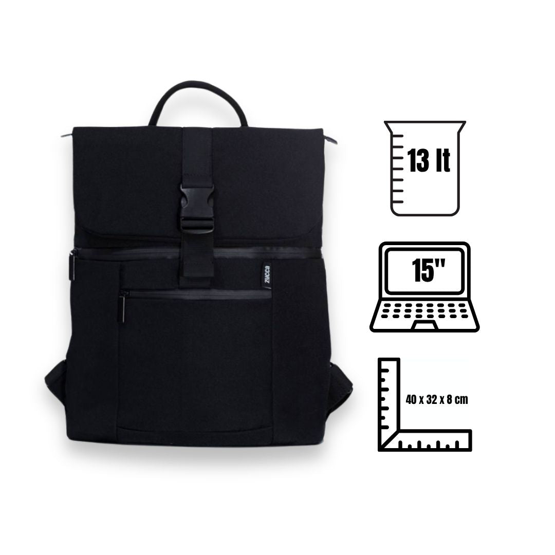 MOCHILA BERLÍN / Notebook 15" / Estilo y minimalismo