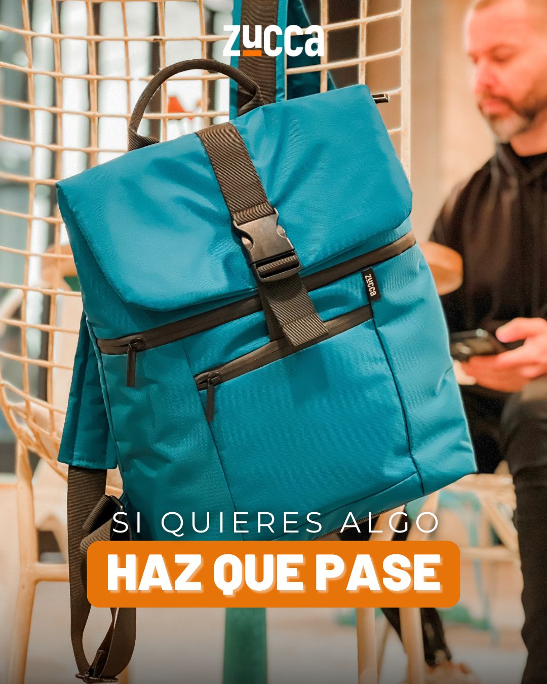 MOCHILA BERLÍN / Notebook 15" / Estilo y minimalismo