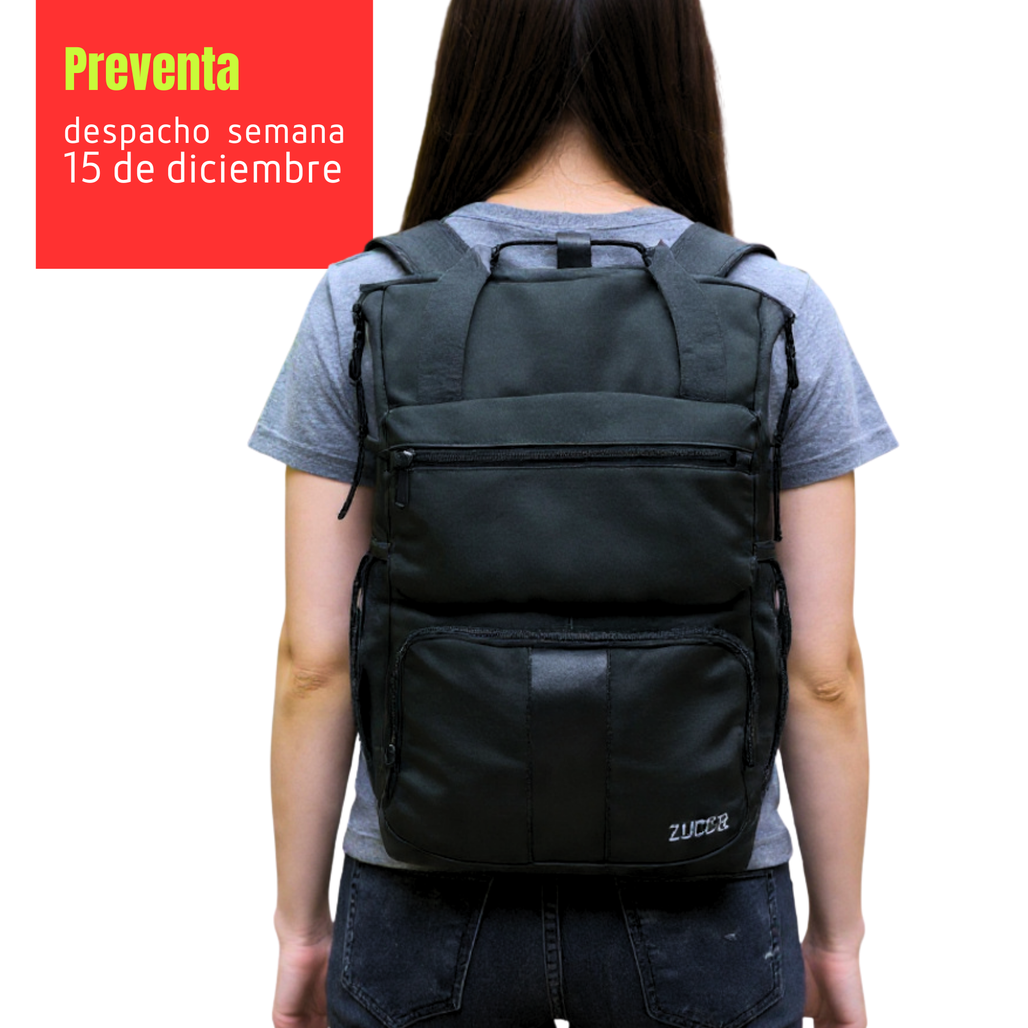 MOCHILA AMSTERDAM / Notebook 15"/ Estilo y funcionalidad