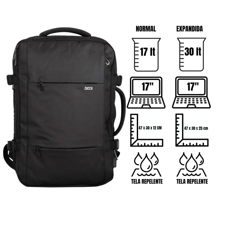 Mochila Londres Viaje notebook 17"