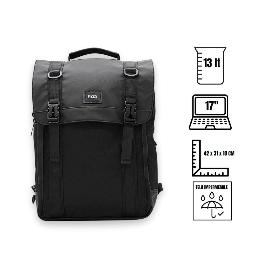 Mochila Naples notebook 17" +MUG TERMICO GRATIS