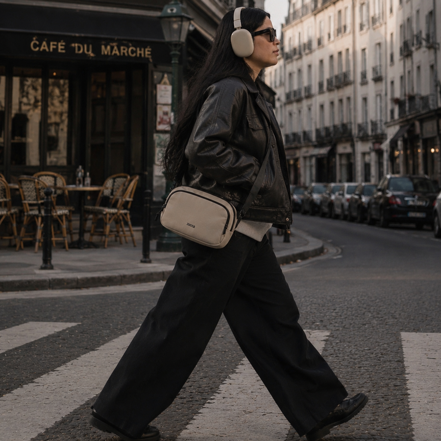 BOLSO AUCKLAND / Tablet, diseño compacto / Acolchado | Zucca
