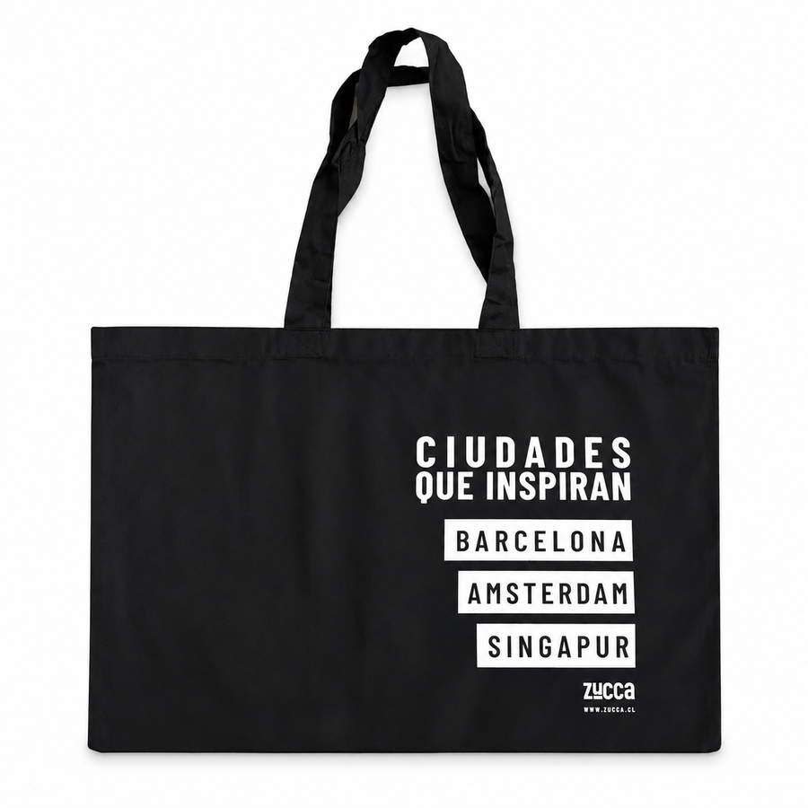 Bolsa de Tela Ciudades que Inspiran Barcelona - Zucca
