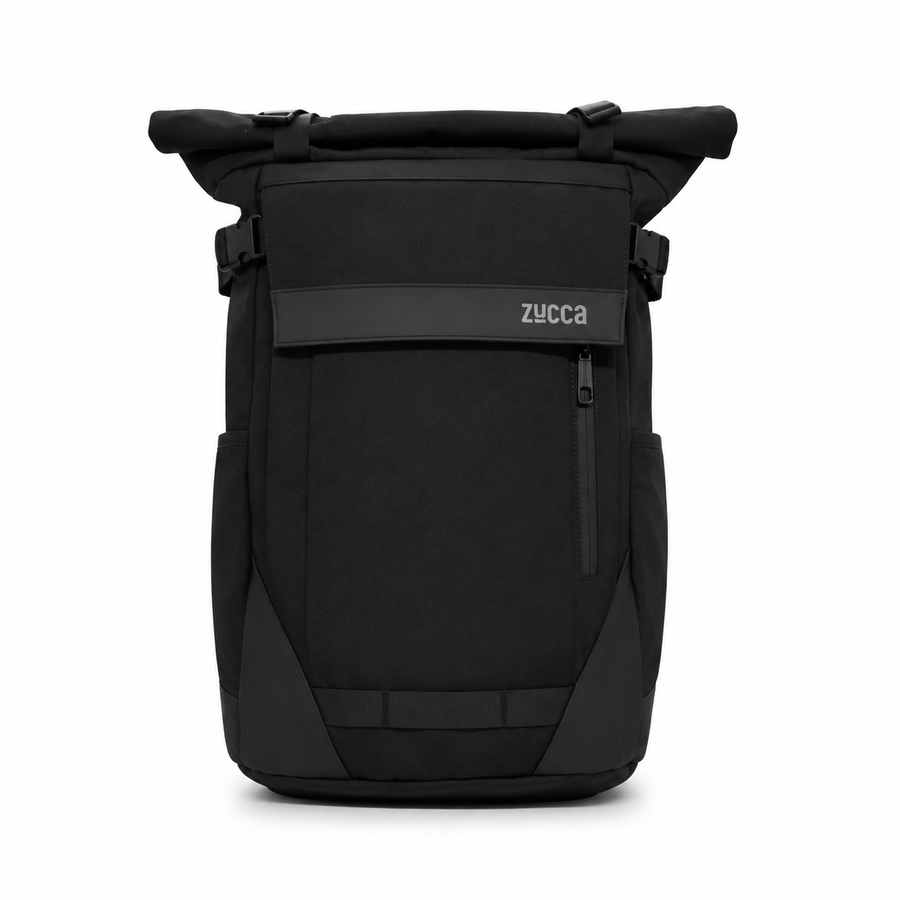 PACK MOCHILA BRISBANE NEGRO + BOLSA CIUDADES + TAZÓN LONDRES XL