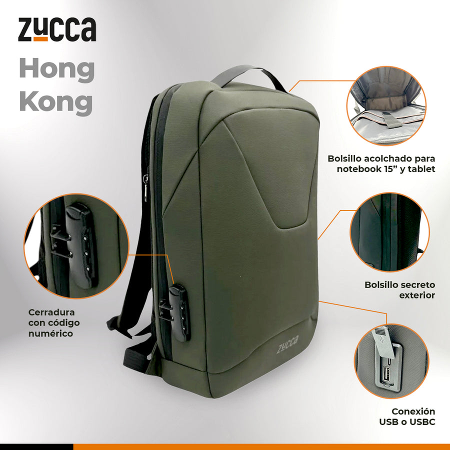 MOCHILA HONG KONG