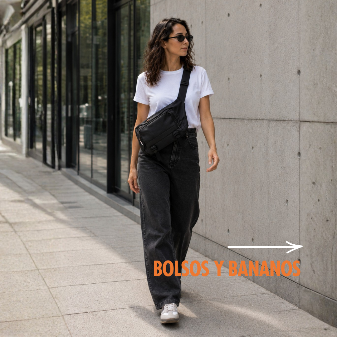 Bolsos y Bananos Urbanos para Mujer y Hombre