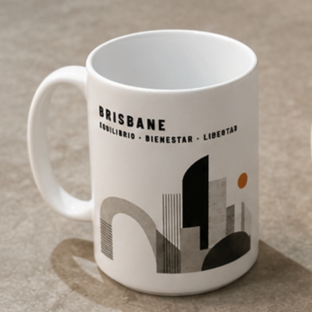 Tazón Brisbane XL | Equilibrio, Bienestar y Libertad