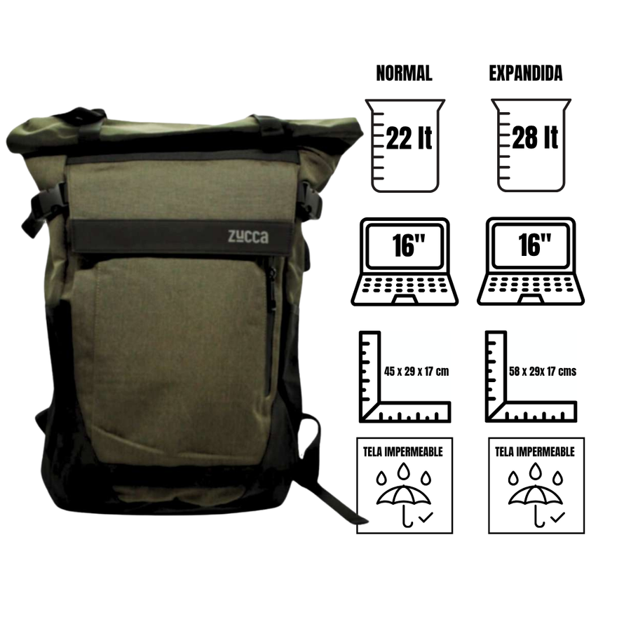 Mochila Brisbane notebook 16"