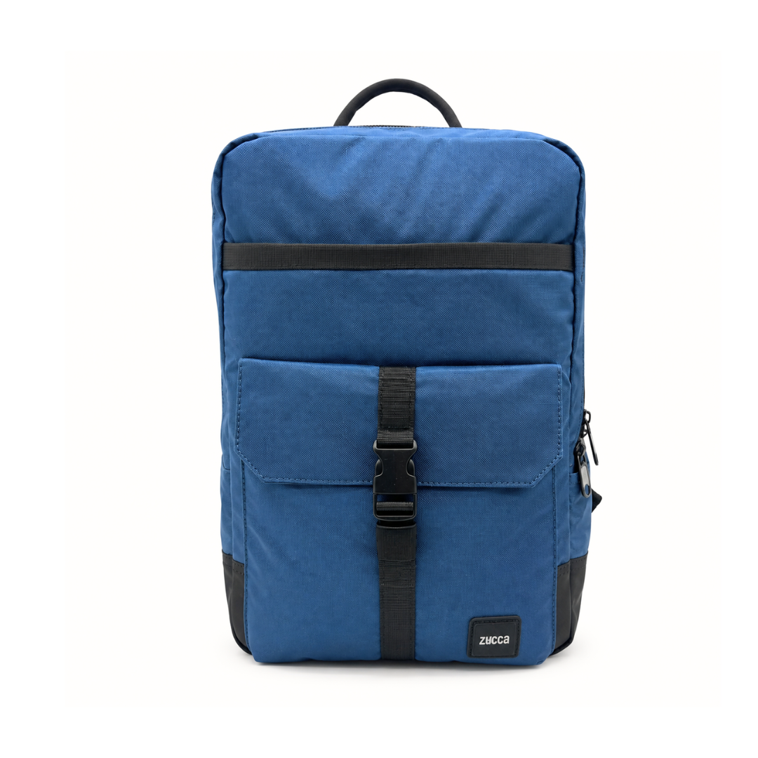 Mochila Dublin Azul Petroleo para Notebook 16 Pulgadas | Cierre Antirrobo