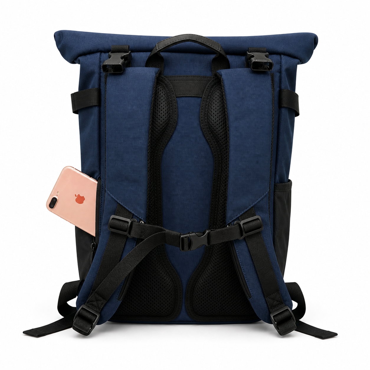 MOCHILA BRISBANE / Notebook 16" / Roll top- Trabajo y Gym