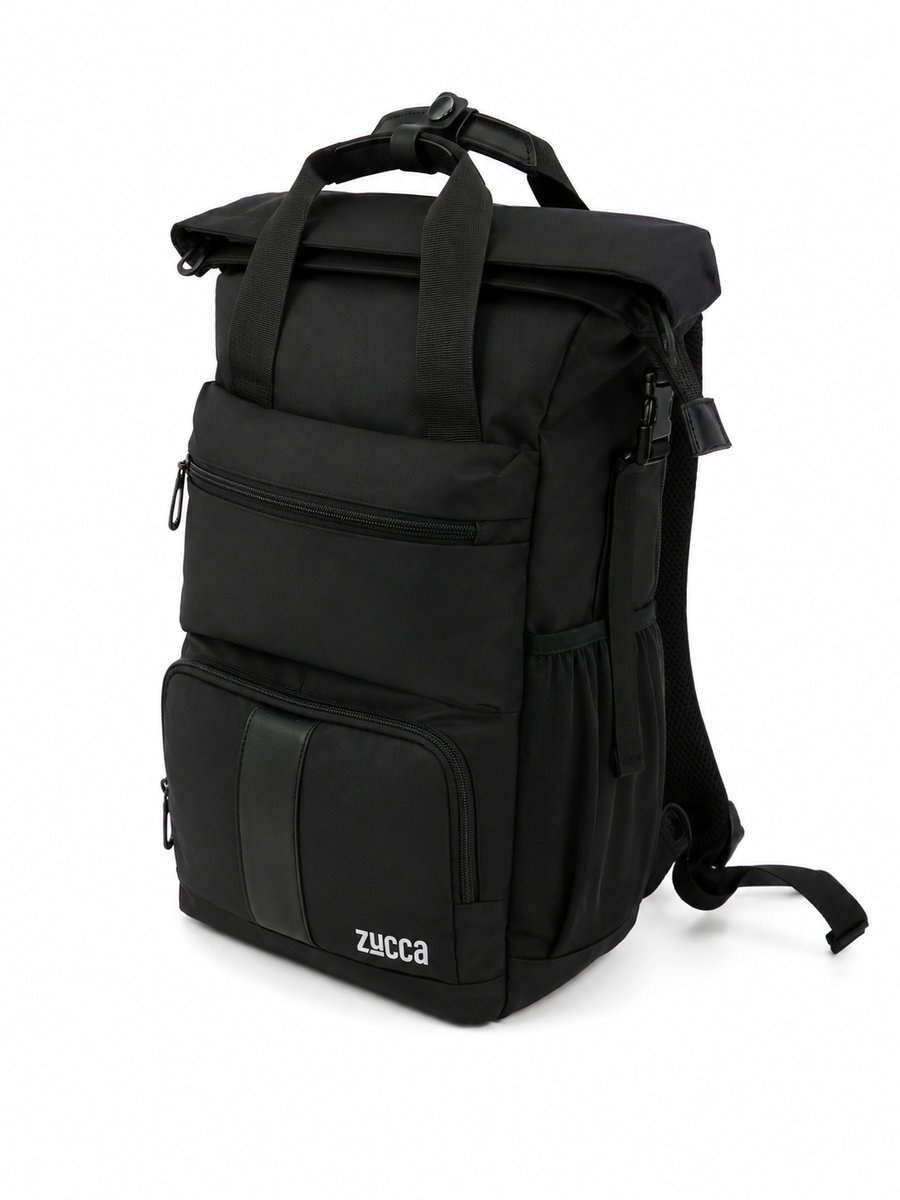 Mochila Amsterdam Negra para Notebook 15 Pulgadas | Urbana y versátil - Zucca