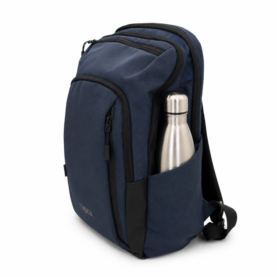Mochila Nueva York Azul para Notebook 16 Pulgadas | Organización Superior