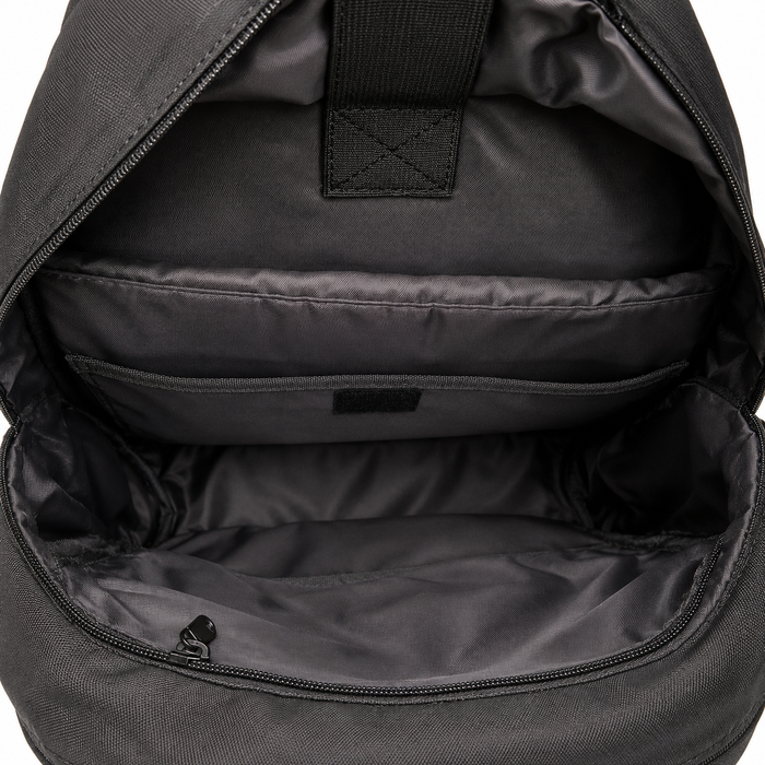 Bolsillo interior acolchado para Notebook y tablet y bolsillo con cierre