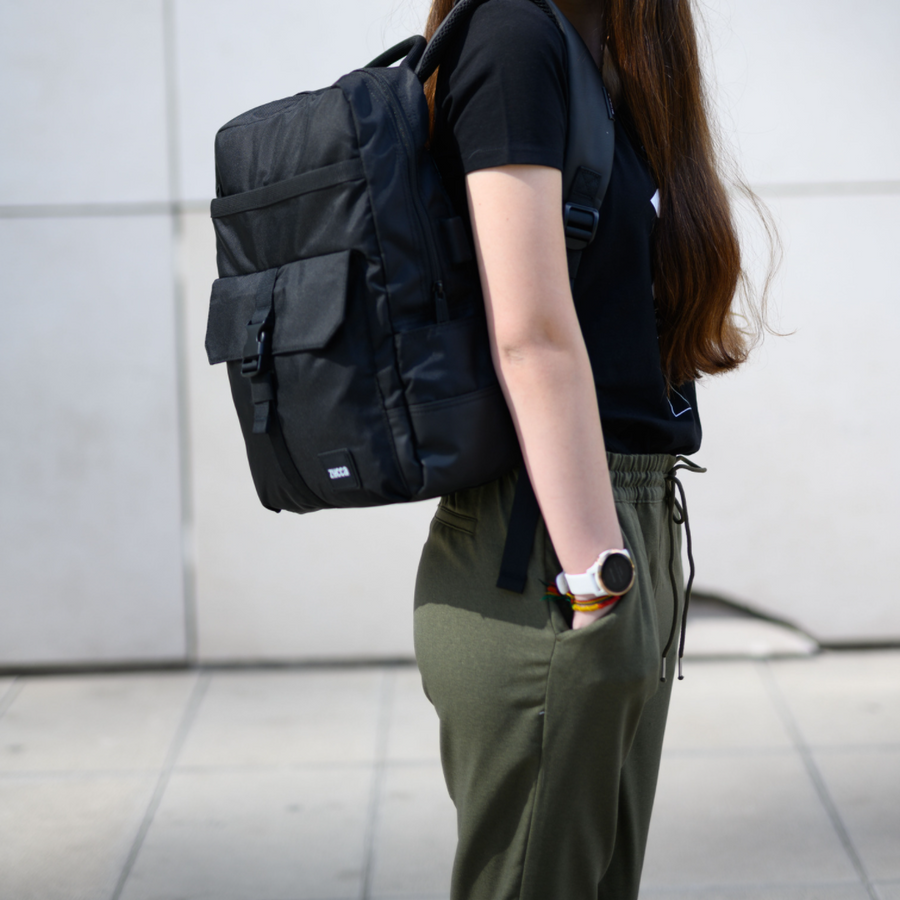 Mochila Dublin Negra para Notebook 16 Pulgadas | Cierre Antirrobo